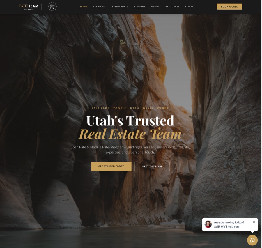 The Pate Team website